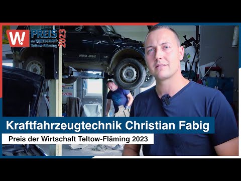 Kraftfahrzeugtechnik Christian Fabig | Preis der Wirtschaft Teltow-Fläming 2023