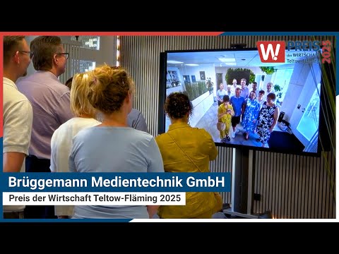 Brüggemann Medientechnik GmbH | Preis der Wirtschaft Teltow-Fläming 2025
