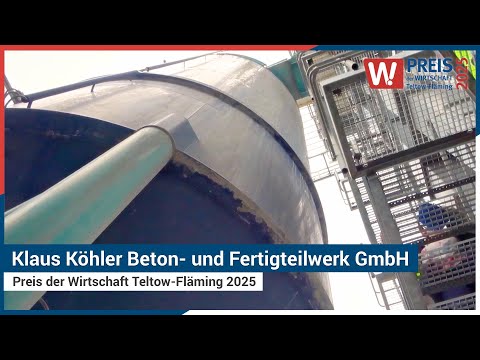 Klaus Köhler Beton- und Fertigteilwerk GmbH | Preis der Wirtschaft Teltow-Fläming 2025