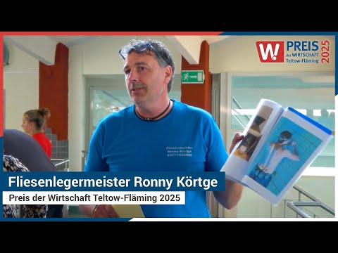 Fliesenlegermeister Ronny Körtge | Preis der Wirtschaft Teltow-Fläming 2025