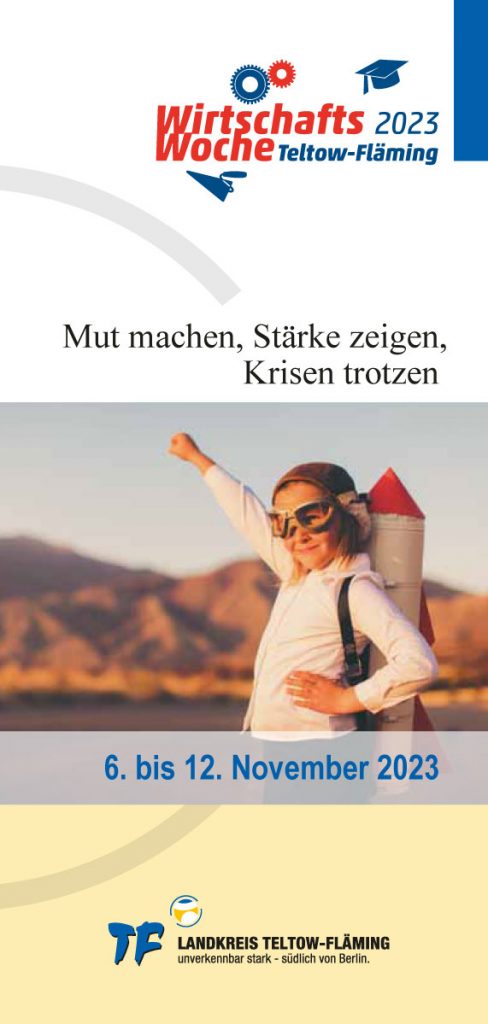 Broschüre Wirtschaftswoche Teltow-Fläming 2022 | Foto: RichVintage - iStock