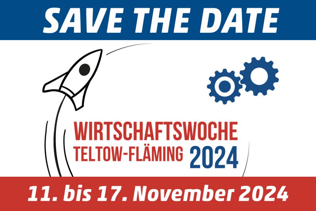 Save the Date - Wirtschaftswoche Teltow-Fläming vom 11. bis 17. November 2024