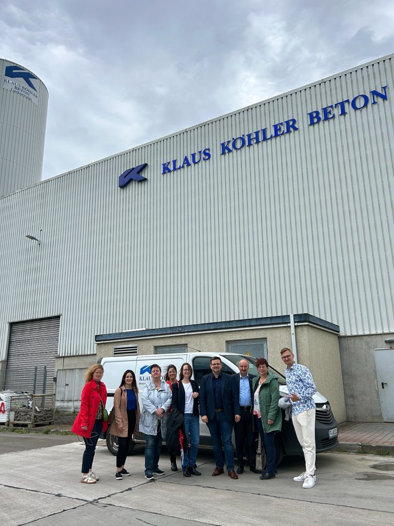 Jurybesuch bei Klaus Köhler Beton- und Fertigteilwerk GmbH