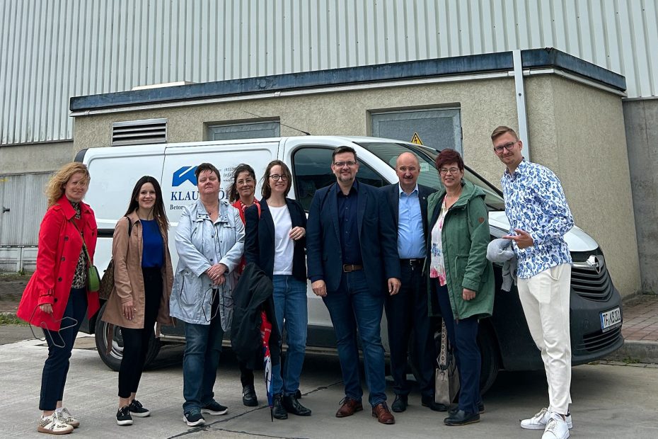 Jurybesuch bei Klaus Köhler Beton- und Fertigteilwerk GmbH