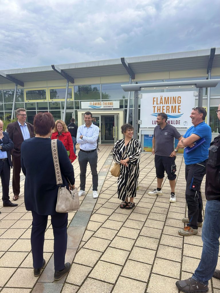 Jurybesuch mit Fliesenlegermeister Ronny Koertge