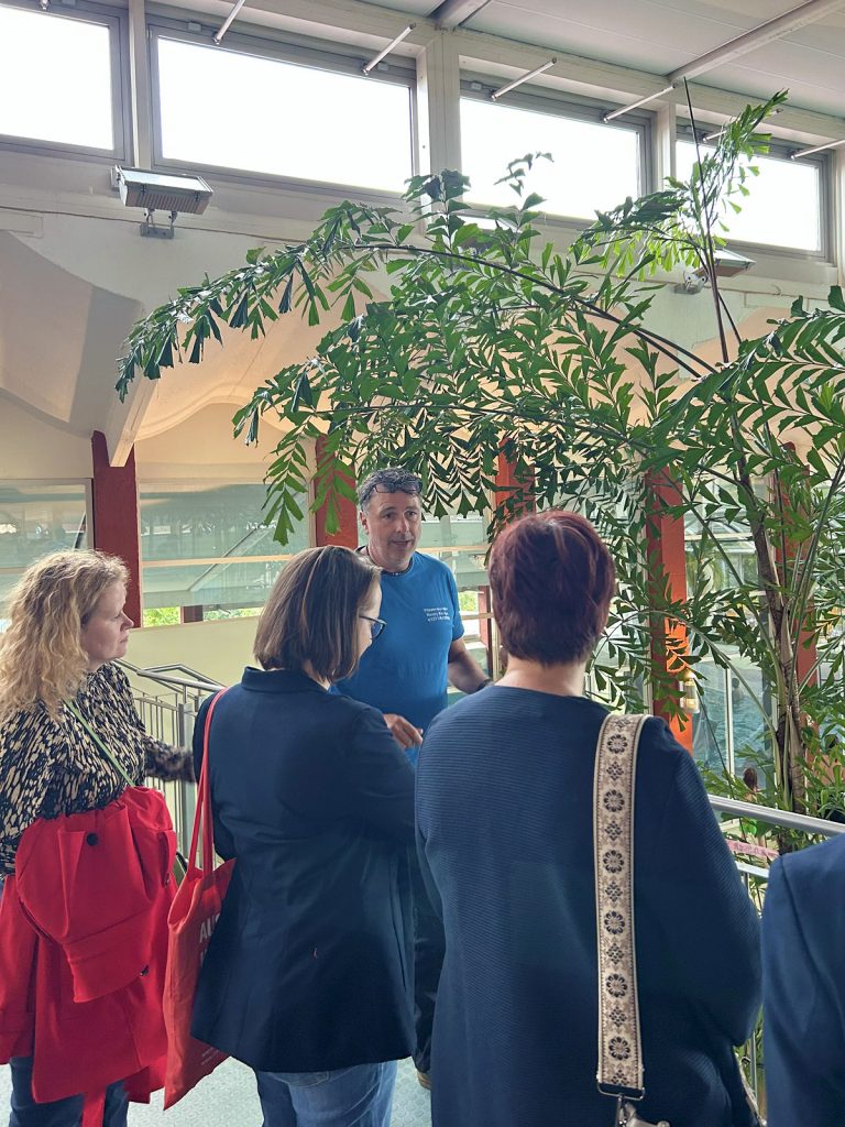 Jurybesuch mit Fliesenlegermeister Ronny Koertge