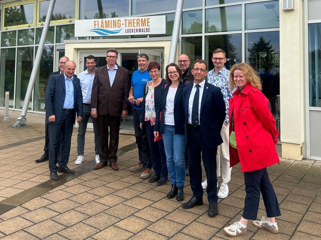 Jurybesuch mit Fliesenlegermeister Ronny Koertge
