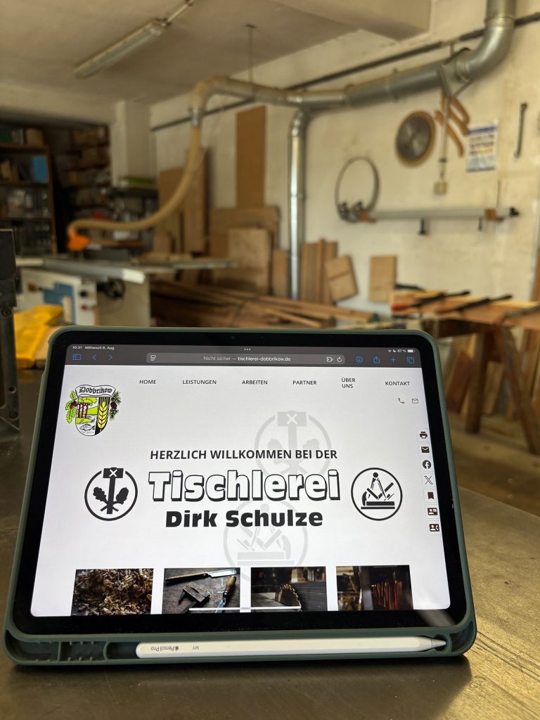 Jurybesuch bei der Tischlerei Dirk Schulze