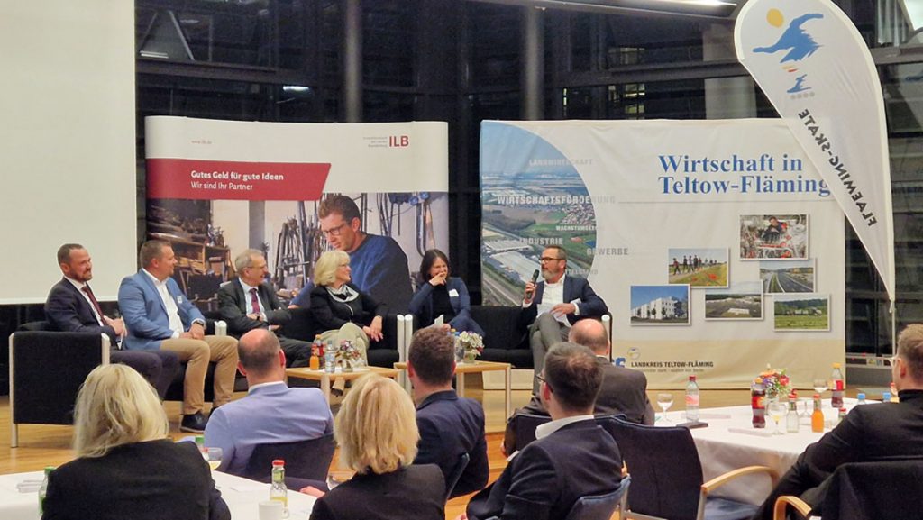 Eröffnung der Wirtschaftswoche. Foto: Landkreis Teltow-Fläming
