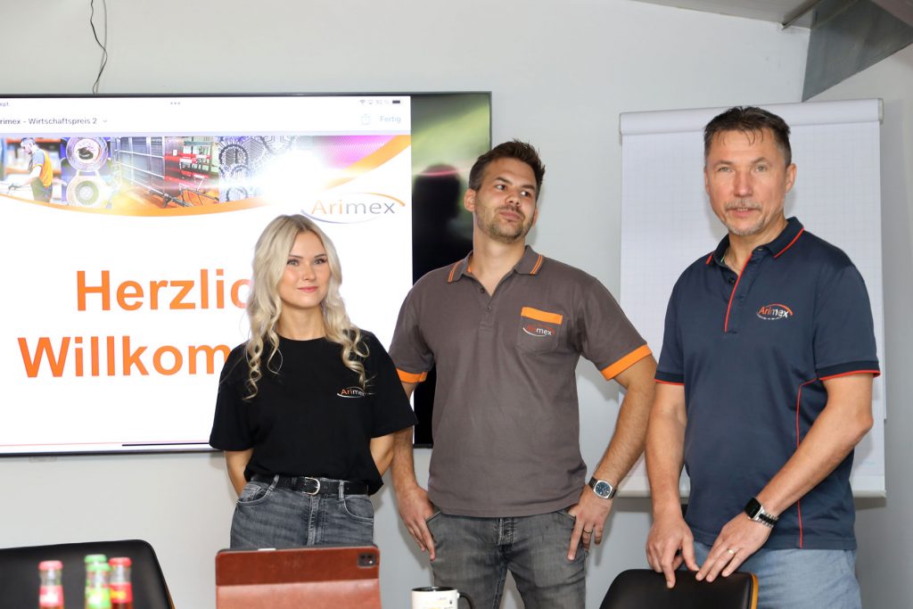 Jurybesuch bei der Arimex PWT Plattenwärmetauscher Service GmbH