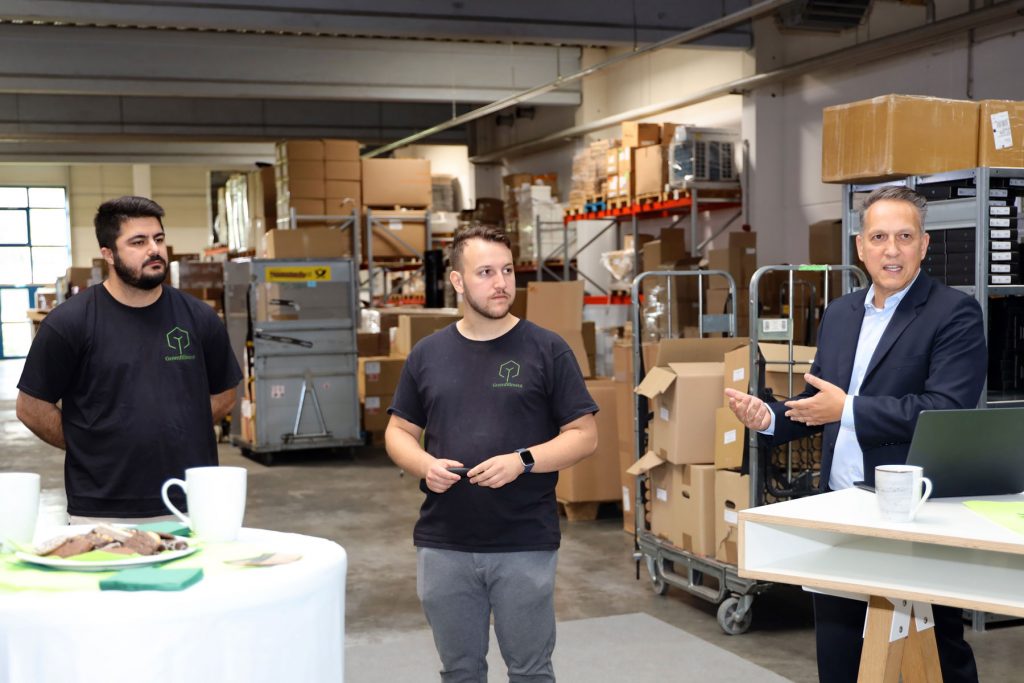 Jurybesuch bei der Greenfillment GmbH