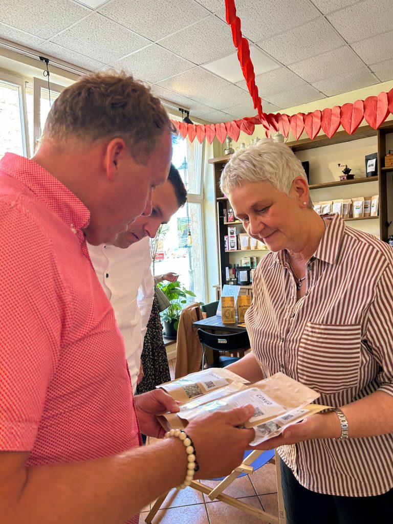 Jurybesuch bei der Pelikan Kaffee Rösterei