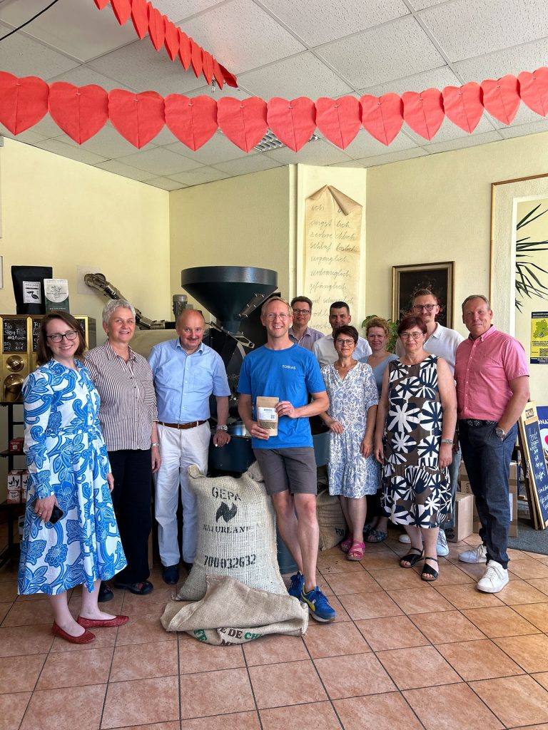 Jurybesuch bei der Pelikan Kaffee Rösterei