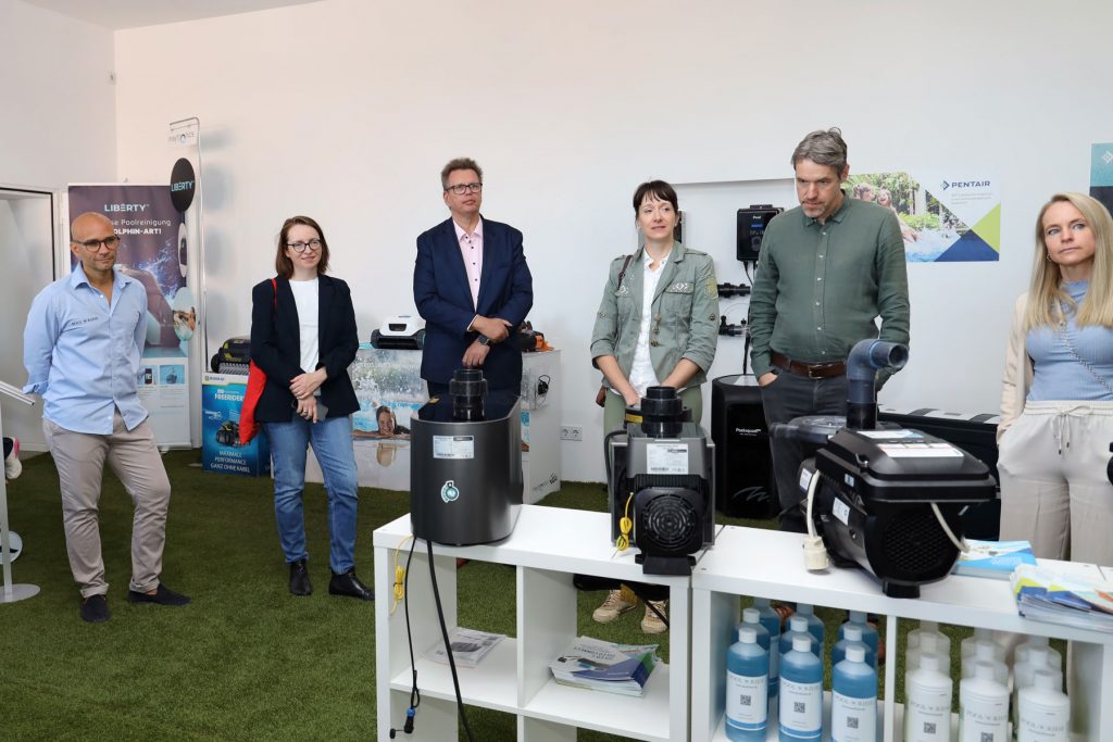 Jurybesuch bei der Poolriese GmbH