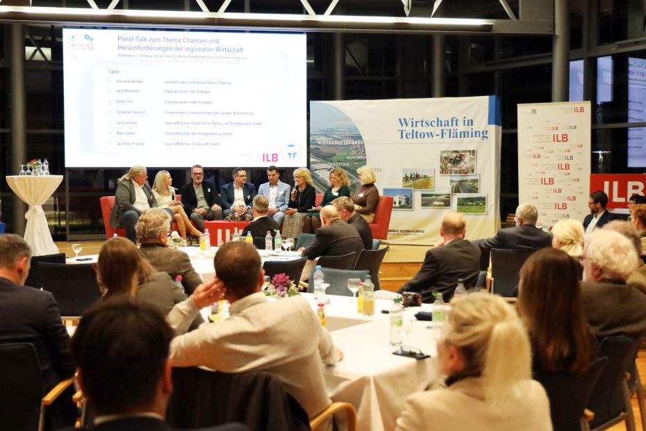Panel-Talk zur Eröffnung der Wirtschaftswoche
