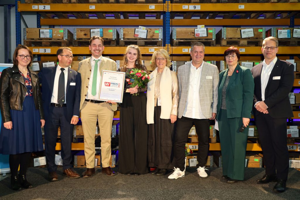 Preis in der Kategorie Handwerk für die Tischlerei Dirk Schulze