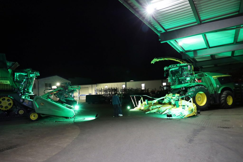 Landmaschinen mit verbauten Erzeugnissen der Maschinenbau Dahme GmbH