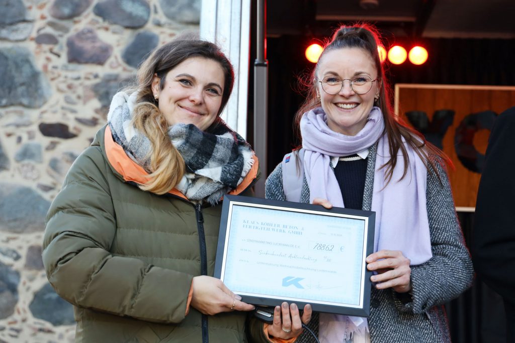 Heinke Bindzau und Maxi Wohlauf vom Stadtmarketingverein