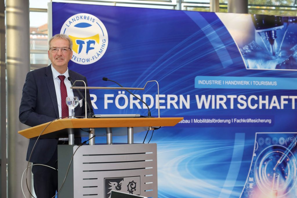 Impulsvortrag von Hendrik Fischer, Staatssekretär im Ministerium für Wirtschaft, Energie, Klimaschutz und Europa des Landes Brandenburg