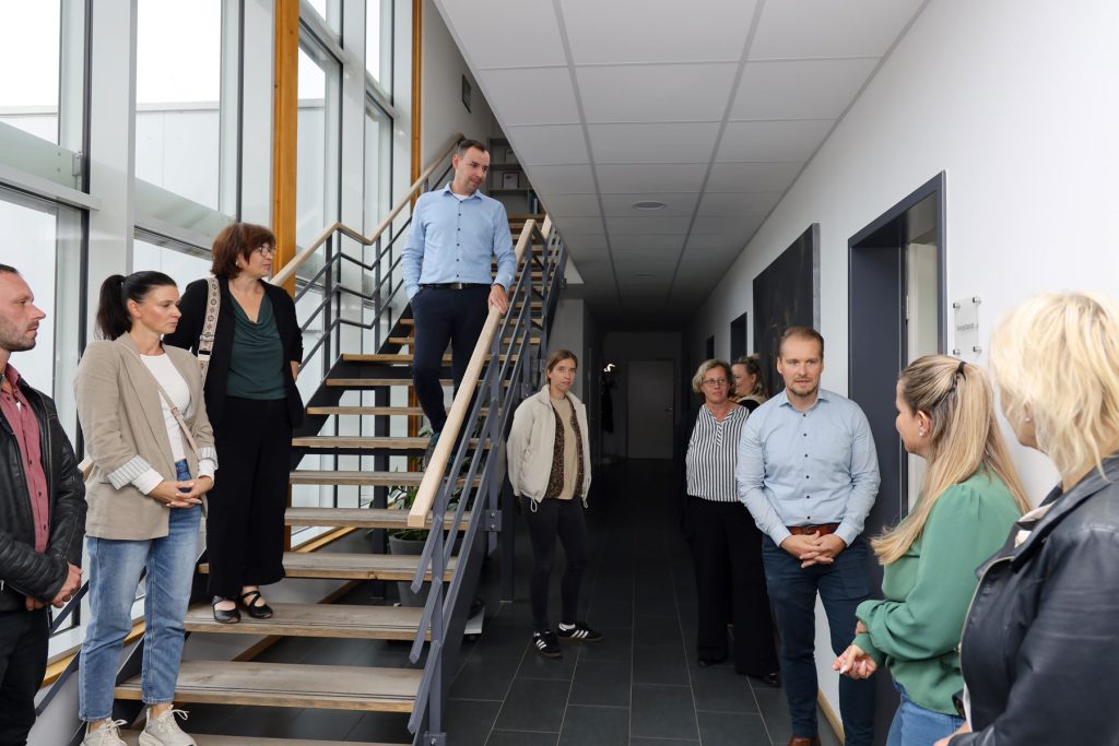 Impressionen vom Unternehmensbesuch