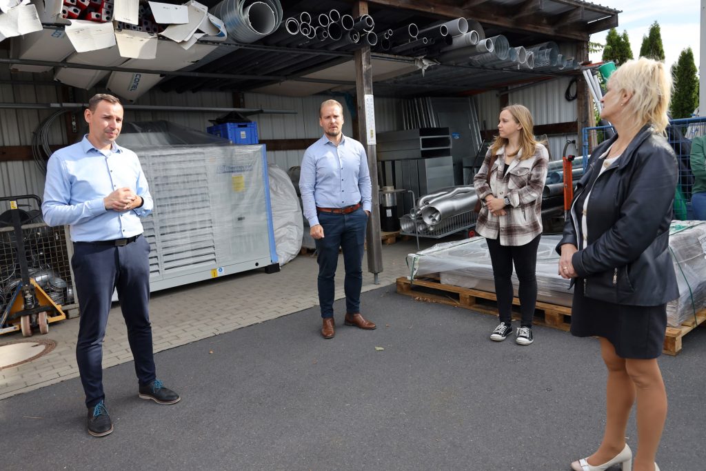 Impressionen vom Unternehmensbesuch
