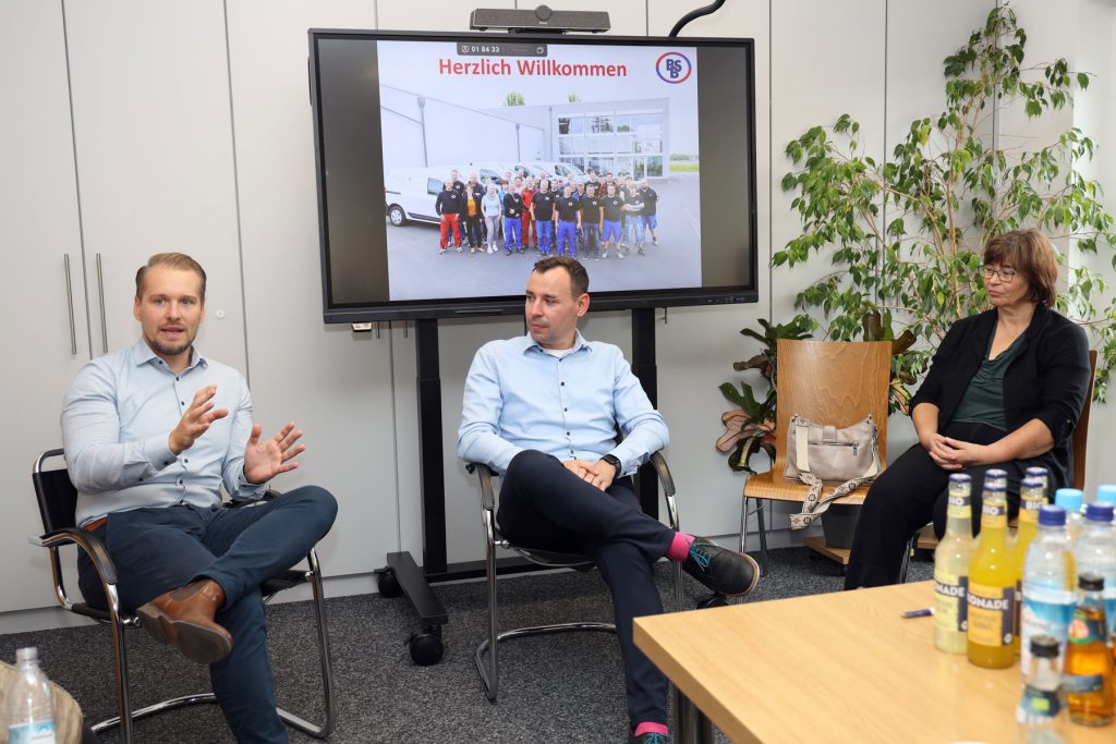 Impressionen vom Unternehmensbesuch